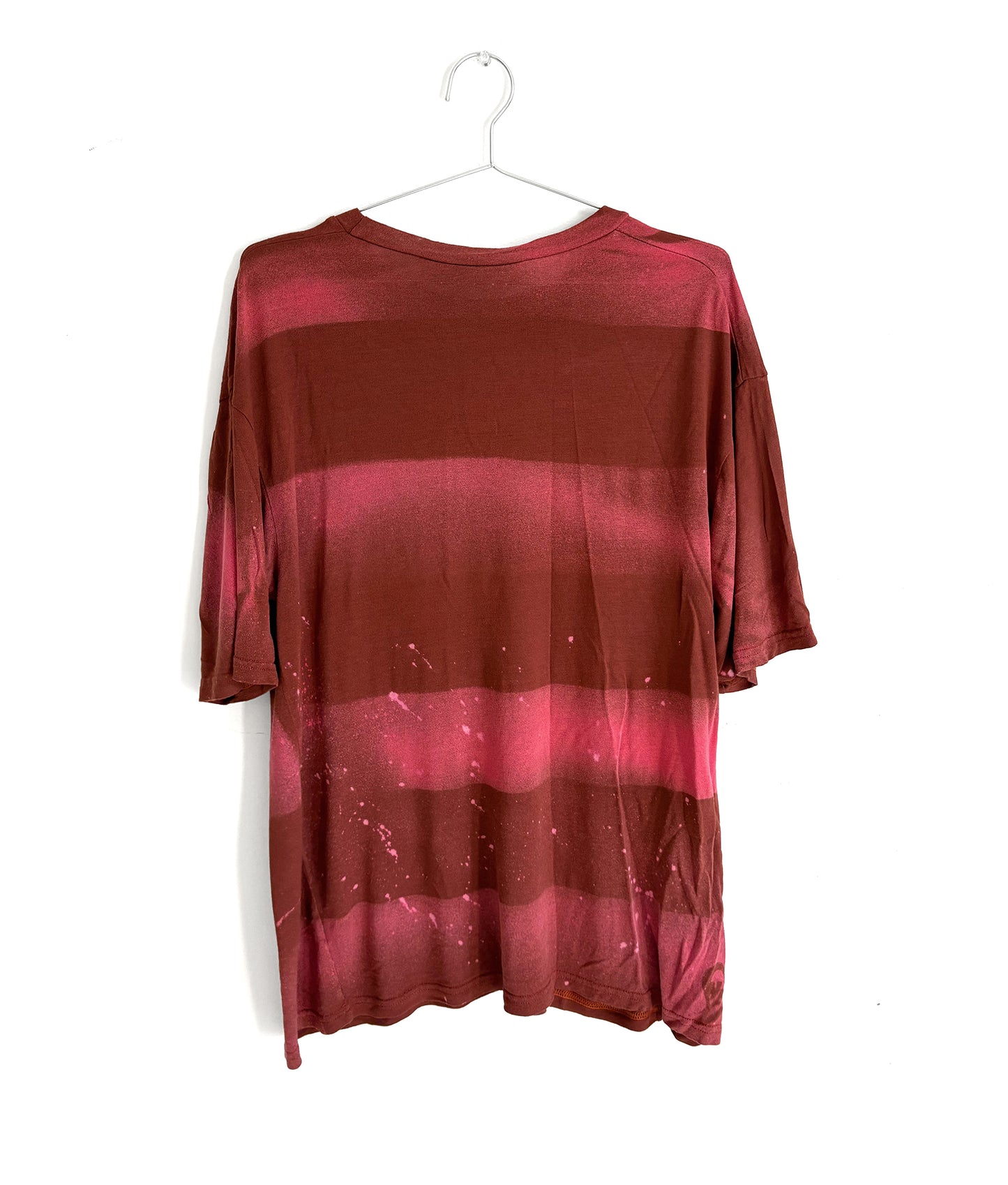 T-shirt rouge « Repose ta tête ici »